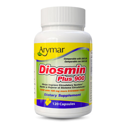 Arymar Diosmin Plus 900 – Circulatory System Support | 60 Capsules