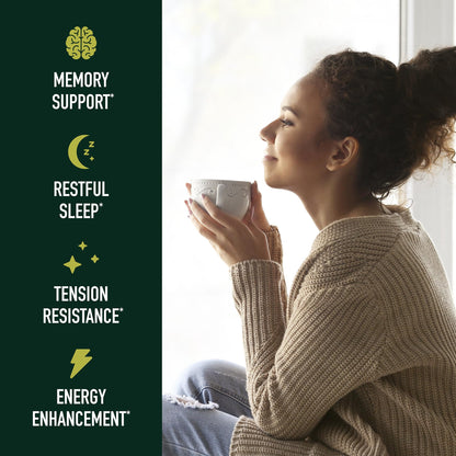 Ashwagandha 1300mg | Stress Resistance & Energy Boost | 120ct Non-GMO