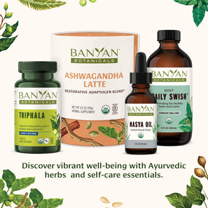 Banyan Botanicals Ashwagandha Tablets – Organic Ashwagandha Root, Non-GMO, Vegan – 180 Tablets