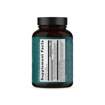 Ancient Nutrition Ashwagandha Tablets – Stress Relief, Energy, Mental Clarity, 30 Capsules (Paleo & Keto Friendly)