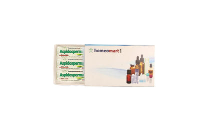 Homeomart.com Aspidosperma Quebracho Homeopathy Pellets 200C – Pack of 3