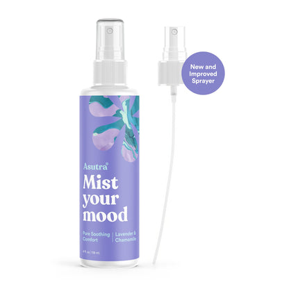 ASUTRA Lavender Pillow Spray for Sleeping (Lavender & Chamomile) – 4 fl oz Sleep Mist for Pillows & Linens