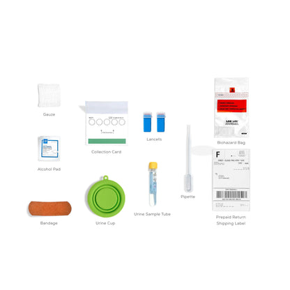 Everlywell at-Home STD Test for Women & Men – 5-Panel STI Kit (CLIA Certified)