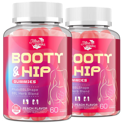 Atherionyxora Booty Gummies for Women – BBL Glow with Collagen & Herbal Blend (120)