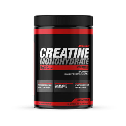 ATHLEAN-X X-CREATINE Pure Micronized Creatine Monohydrate Powder – 90 Servings | Gluten-Free, Non-GMO