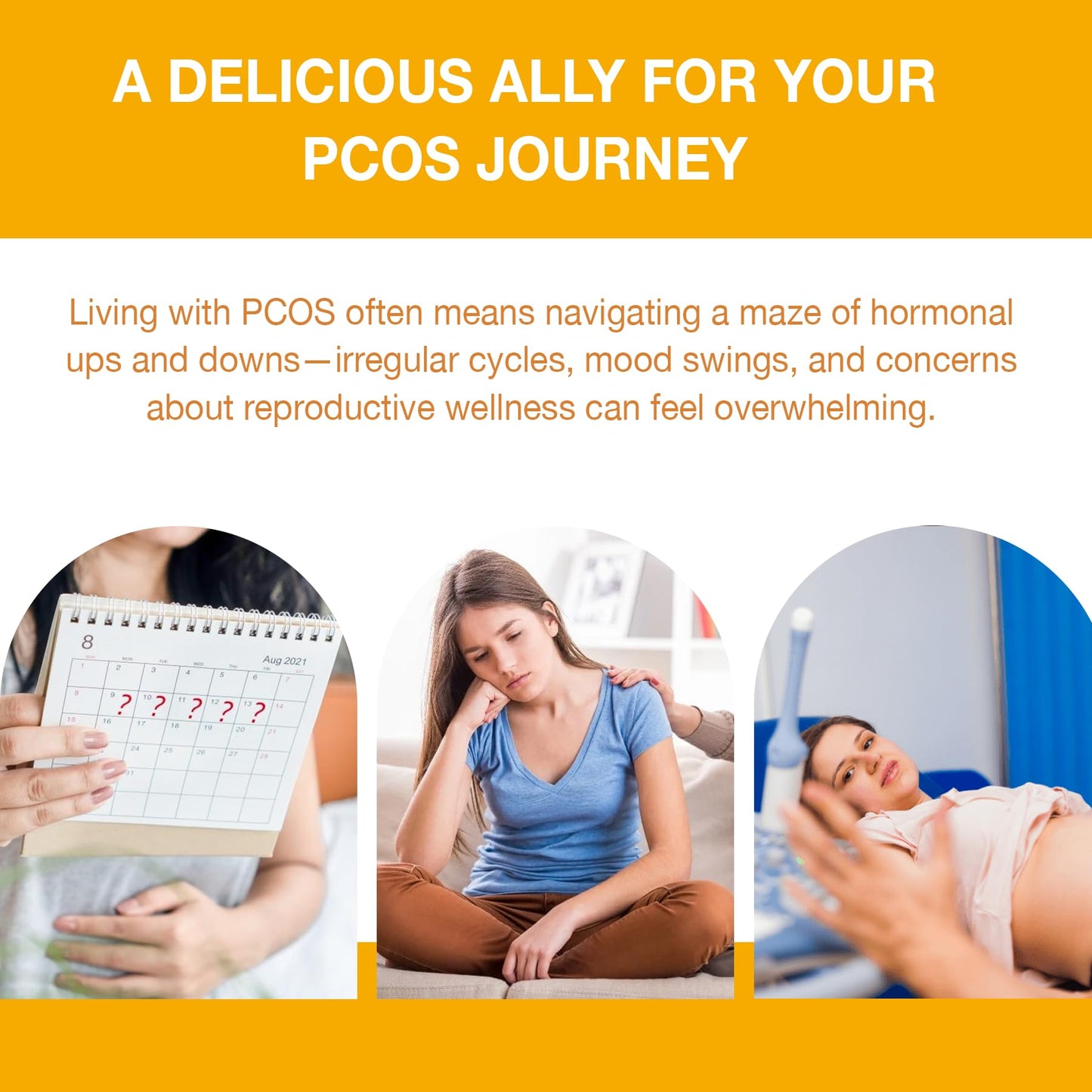 Auranic PCOS Gummies – Hormonal Balance, Fertility & Ovulation Support