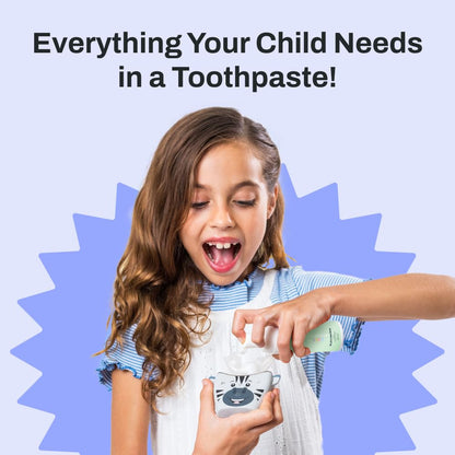 Autobrush Fluoride-Free Foaming Toothpaste for Kids - Watermelon (Pack of 3)