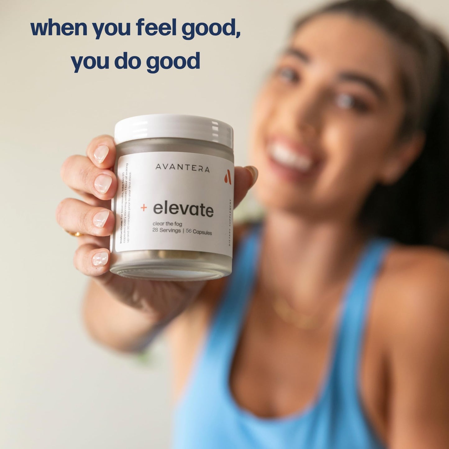 Avantera Elevate Premium Nootropic — Focus, Memory & Energy (56 Count)