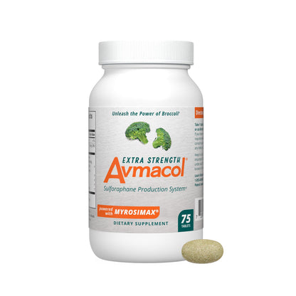Nutramax Avmacol Extra Strength – #1 Researched Sulforaphane-Producing Detox & Immune Support (75 Tablets)