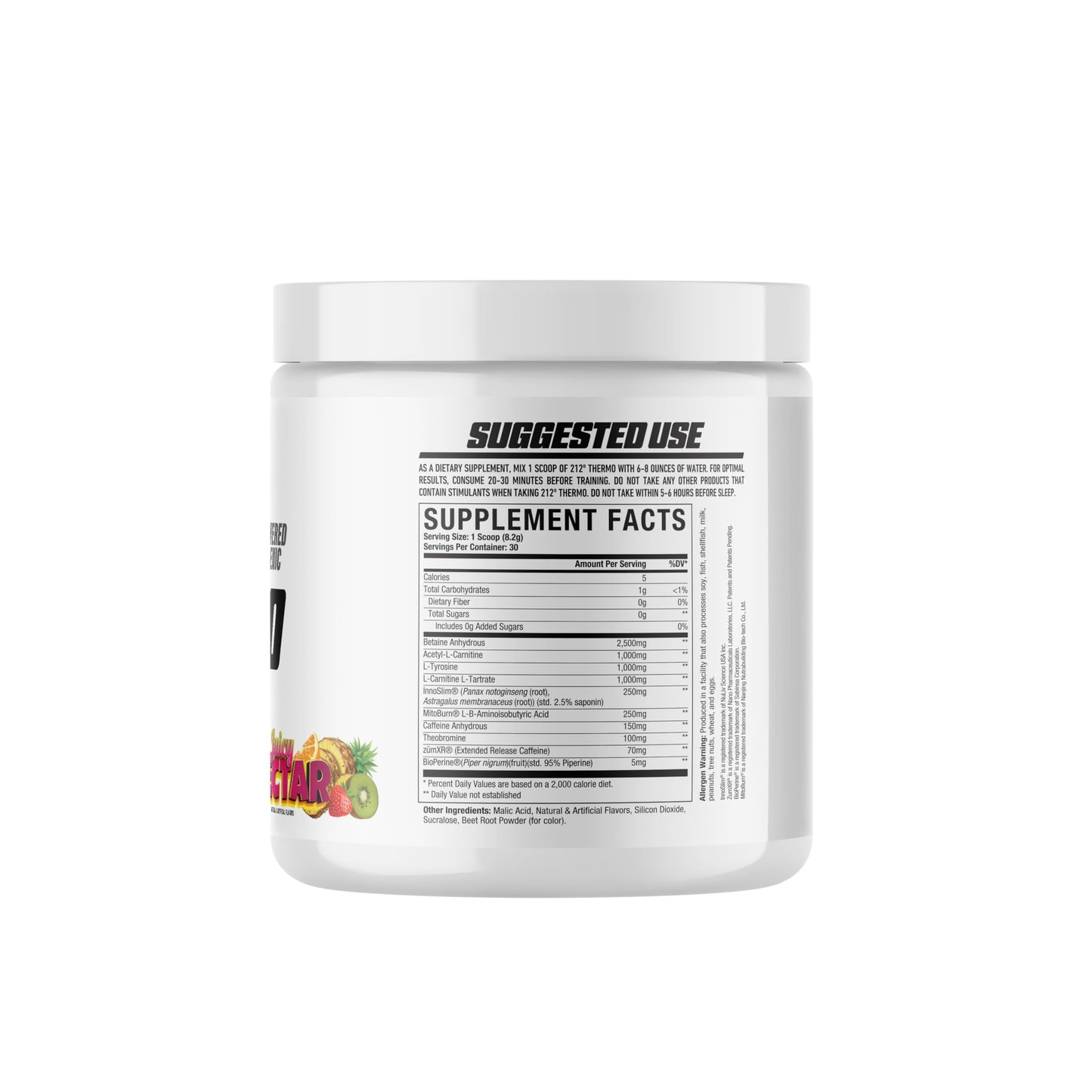 Axe & Sledge 212º Thermo Weight Management Powder | 200mg Caffeine | Juicy Nectar