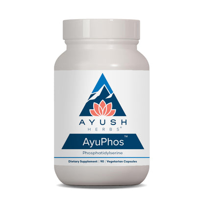 AyuPhos Phosphatidylserine Supplement - 200mg, Soy-Free, Brain & Memory Support - 90 Veg Capsules
