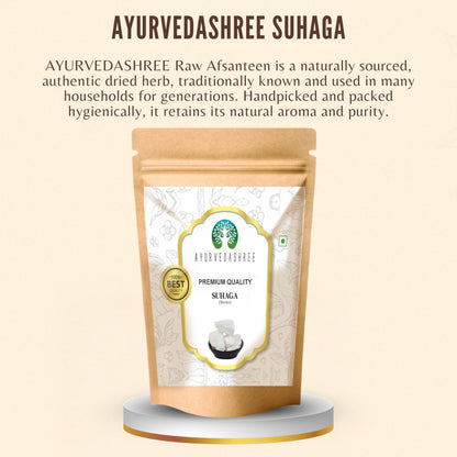 AYURVEDASHREE Suhaga (Crystals) 200gm – Borax, Sodium Borate, Tankan Bhasma