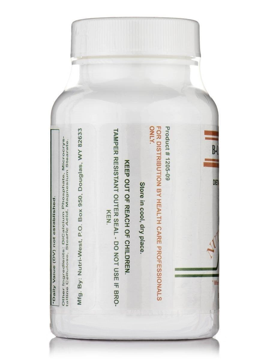 B-Complex - 90 Tablets by Nutri West | Hypoallergenic B-Vitamin Formula