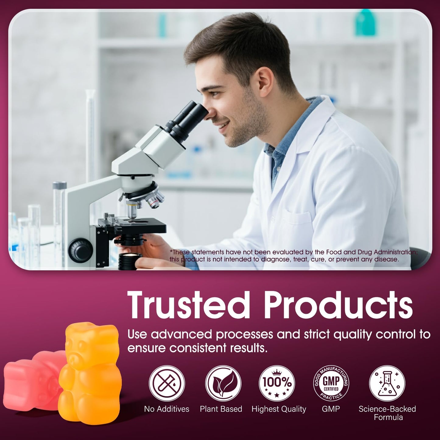 Fiber Gummies for Women – Prebiotic Probiotics & Hormone Balance (Sugar-Free, Keto Friendly)