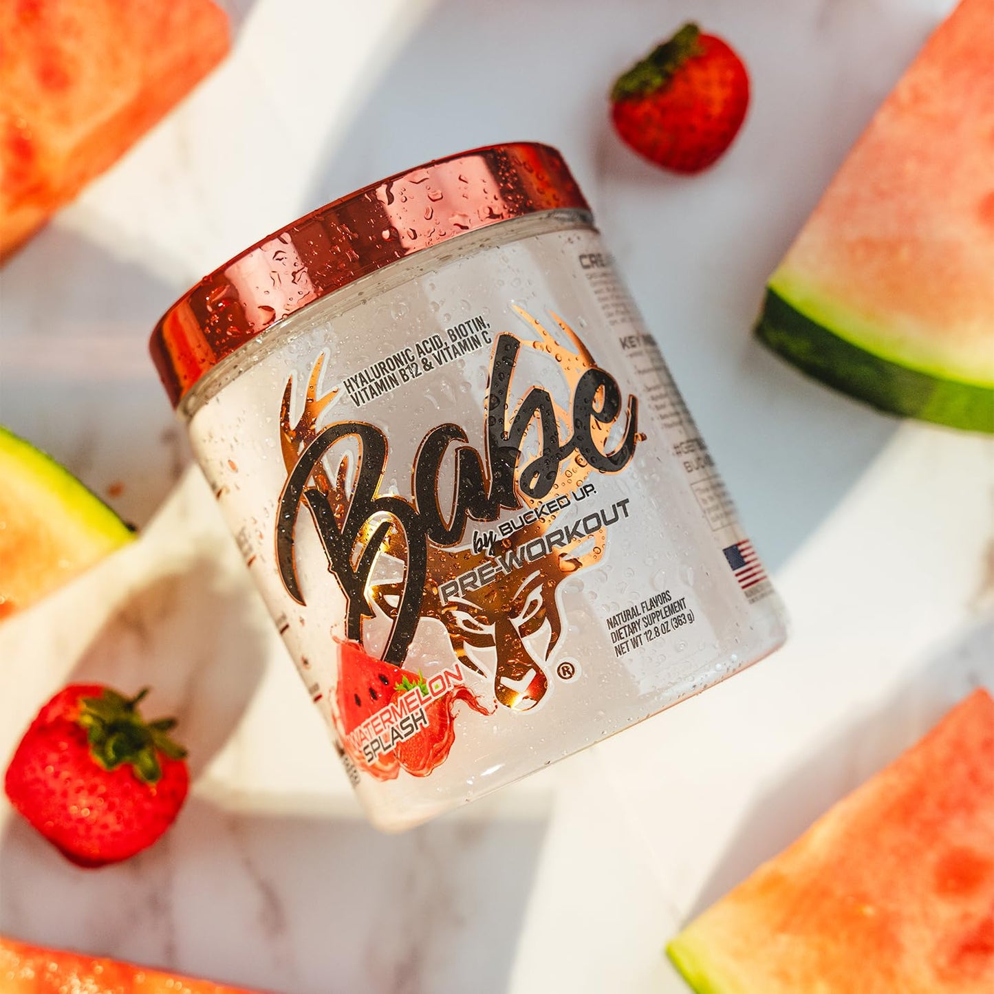 Bucked Up Babe Pre-Workout for Women – Watermelon Splash | 30 Servings | 12.8 oz