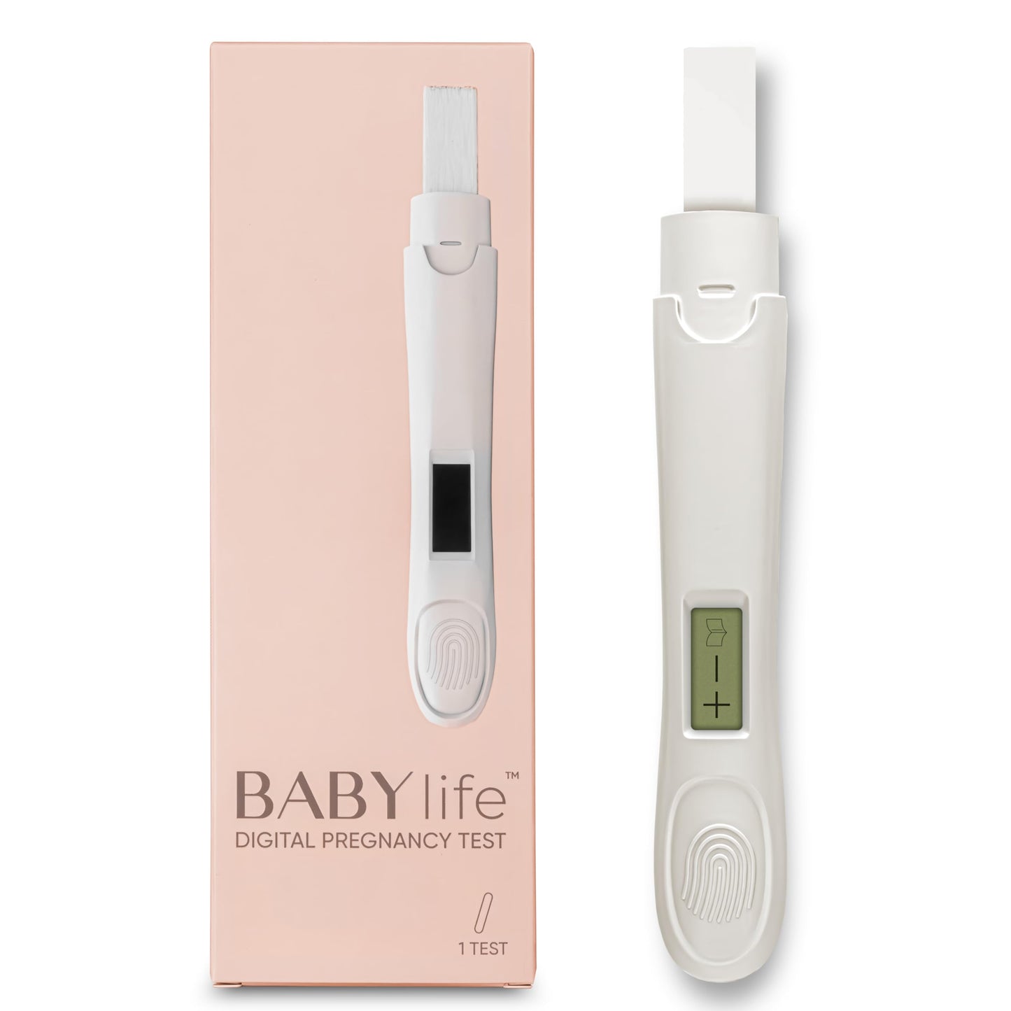 Baby Life Digital Pregnancy Test - Fast & Accurate Urine Detection - 1 Count