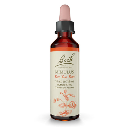 Bach Mimulus - Face Your Fears - 20mL Dropper | Emotional Balance