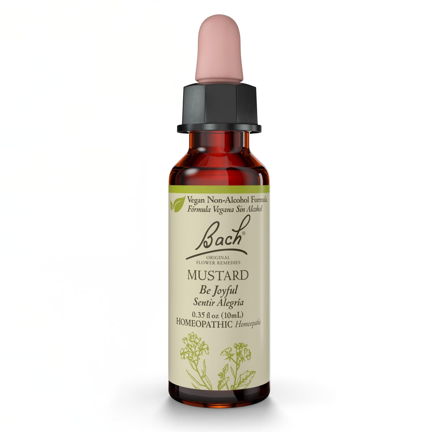 Bach Mustard Flower Remedy - Non-Alcohol Formula | Be Joyful 10mL