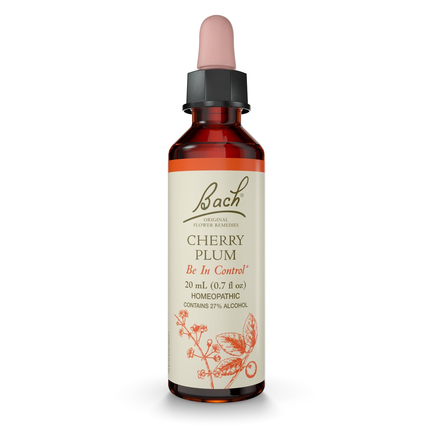 Cherry Plum Bach Original Flower Remedy – Be in Control | 20mL Dropper