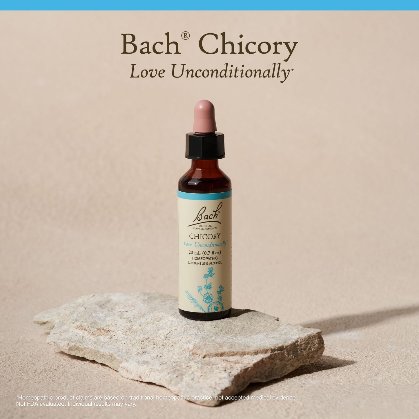 Bach Original Flower Remedies Chicory – Love Unconditionally (20mL) – Vegan & Gluten Free
