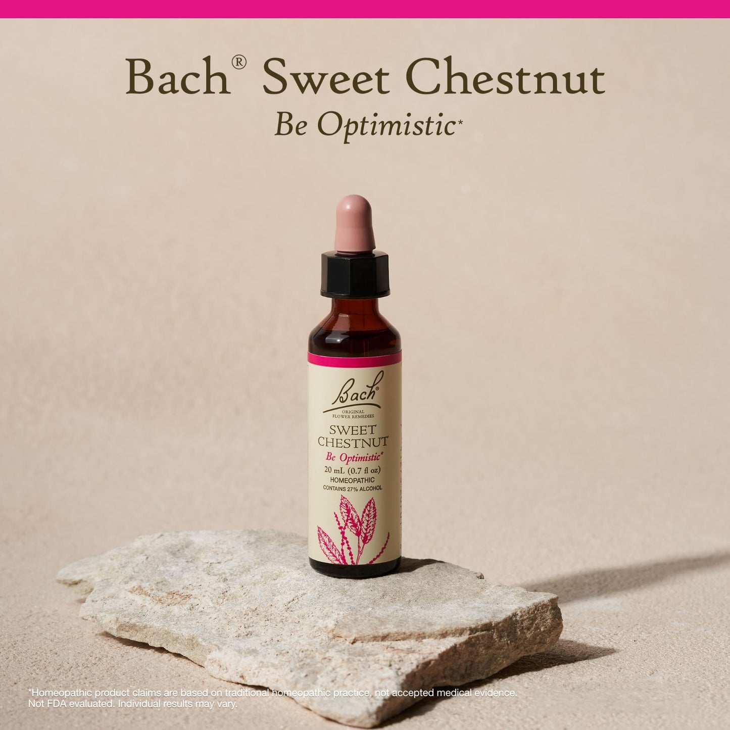 Bach Original Flower Remedies Sweet Chestnut – Be Optimistic (20mL) | Vegan, Gluten Free, Sugar Free