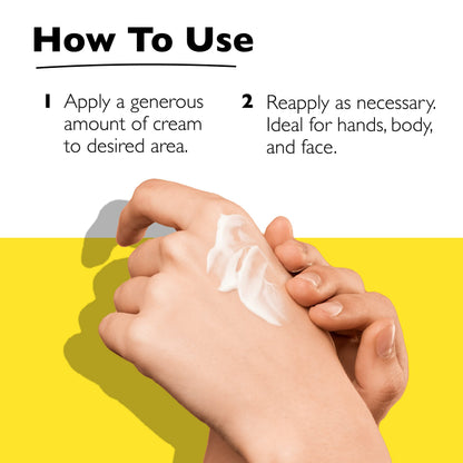 Bach Rescue Cream | Hydrating Skincare 3x30g (Fragrance-Free)