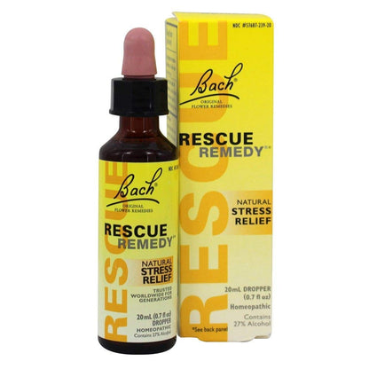Bach Rescue Remedy 20ml | Homeopathic Stress Relief | Vegan