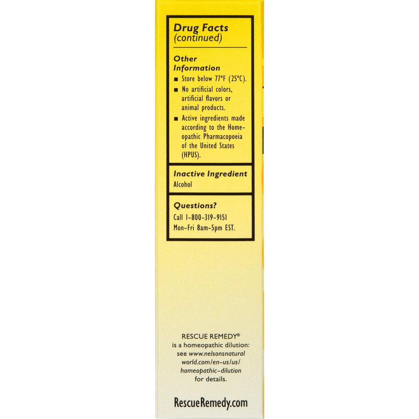 Bach RESCUE REMEDY Spray 20mL – Natural Stress Relief (Vegan, Gluten-Free)