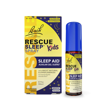 Bach RESCUE Sleep Kids Spray - Melatonin-Free Sleep Aid for Children | 20mL