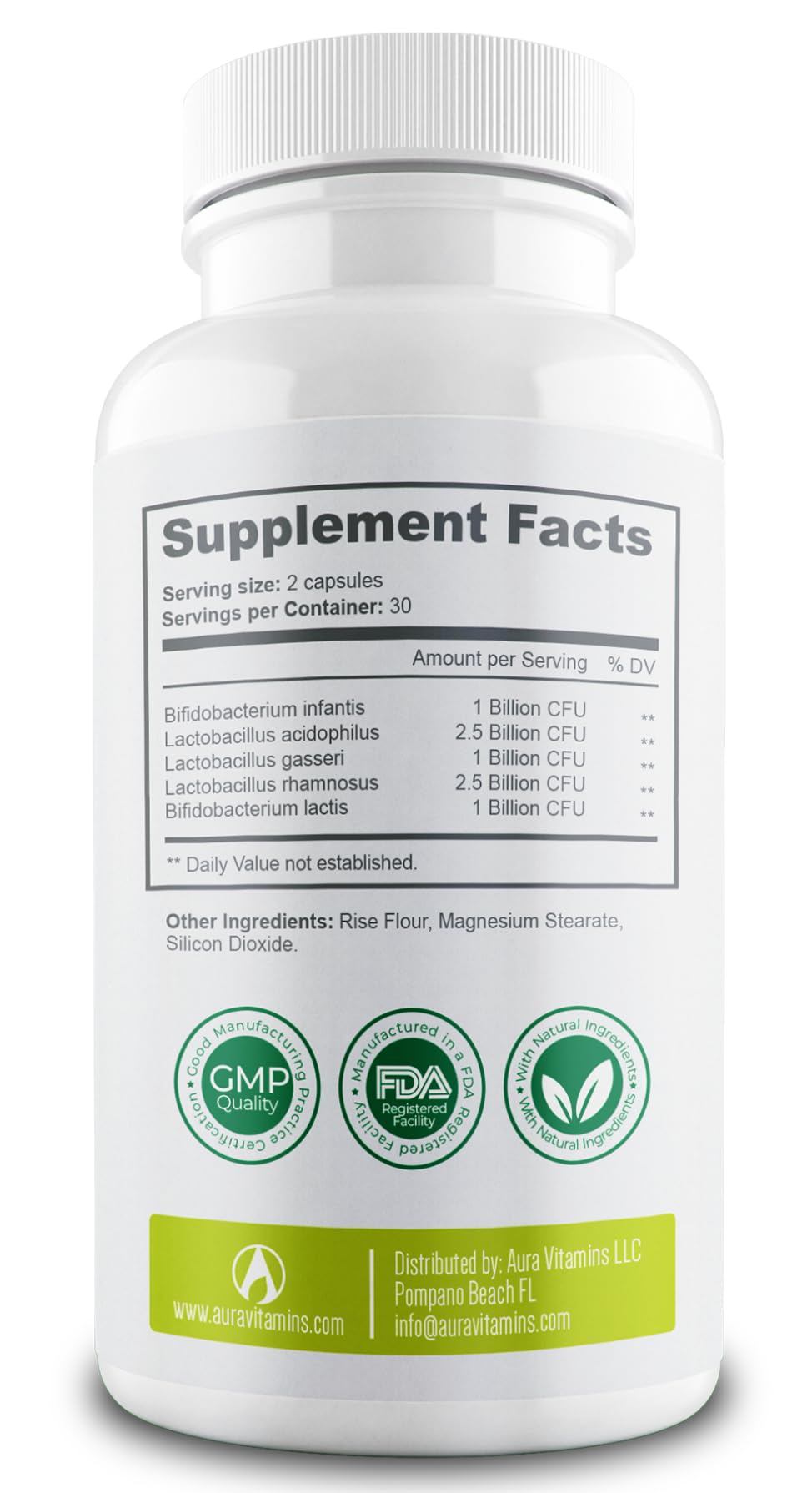 Bacticure Probiotic 240 Capsules | High-CFU Probiotics for Digestion, Gut Health, Immunity & Womens Wellness