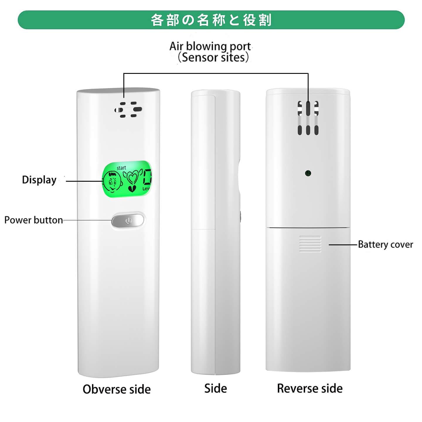 Bad Breath Tester – Portable Mouth Odor Detector & Analyzer for Oral Health