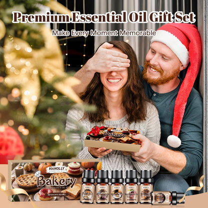 Bakery Essential Oils Set – Premium Fragrance Oils for Diffusers, Candles & Soap