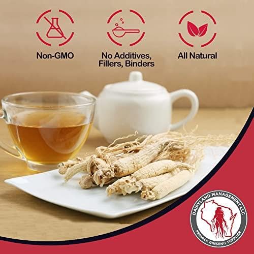 Dairyland American Ginseng Powder - Wisconsin Grown, 4 oz - Non-GMO, Gluten Free