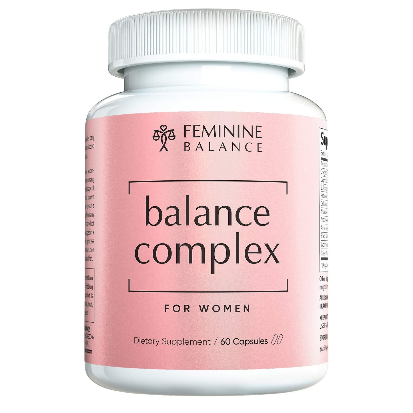 Instant Brands Balance Complex 17-in-1 Probiotics for Women – 100 Billion CFU with Cranberry & D-Mannose | Urinary & Vaginal Health, 60 Capsules
