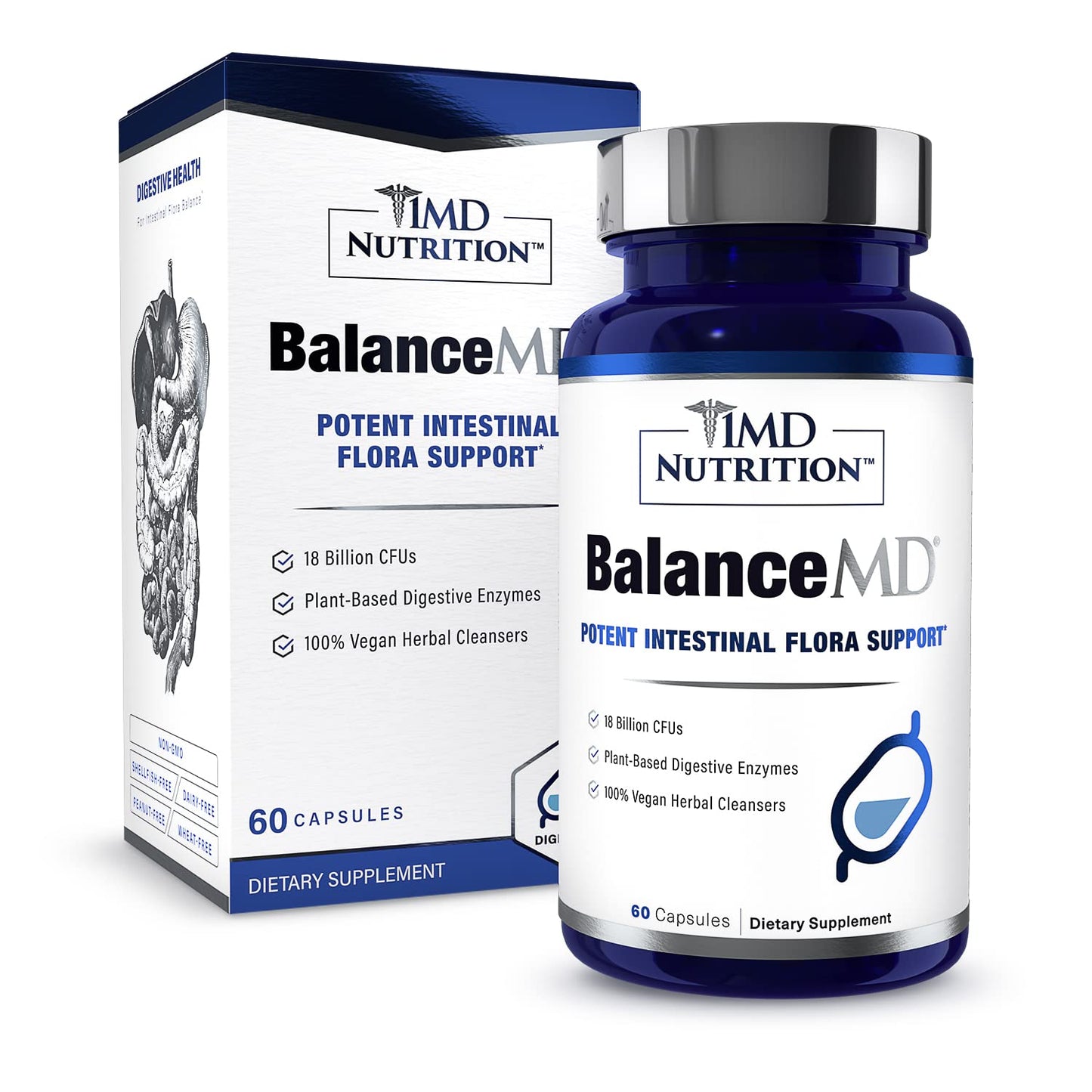 1MD BalanceMD Vaginal Probiotics – Oregano & Lactobacillus