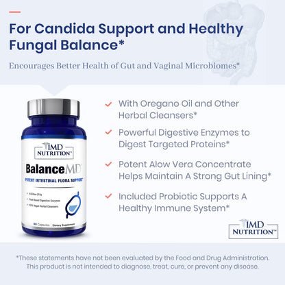 1MD BalanceMD Vaginal Probiotics – Oregano & Lactobacillus