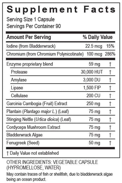 BalanceZyme Plus for Women & Men | Garcinia Cambogia Enzyme Blend, 90 Capsules
