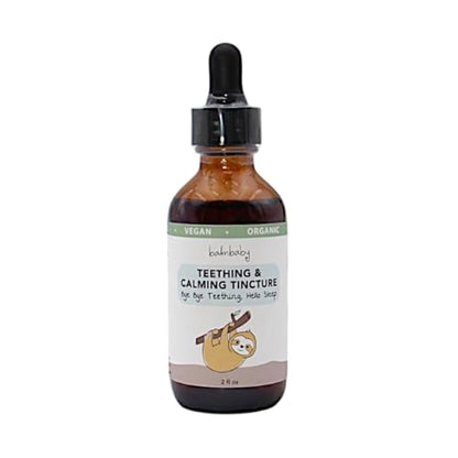 Balm Baby Teething & Calming Tincture – Natural, Organic, Vegan (2-Pack)