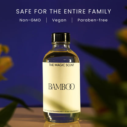 The Magic Scent Bamboo Diffuser Oil – Luxury Hotel Scents (8.5 fl oz, 250 mL)