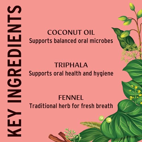 Banyan Botanicals Cinnamon Daily Swish – Organic Ayurvedic Oil Pulling Oil for Fresh Breath | 2 oz