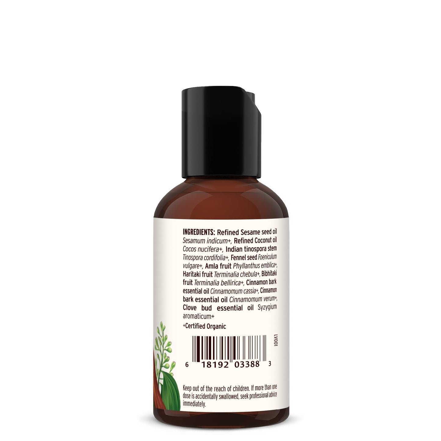 Banyan Botanicals Cinnamon Daily Swish – Organic Ayurvedic Oil Pulling Oil for Fresh Breath | 2 oz