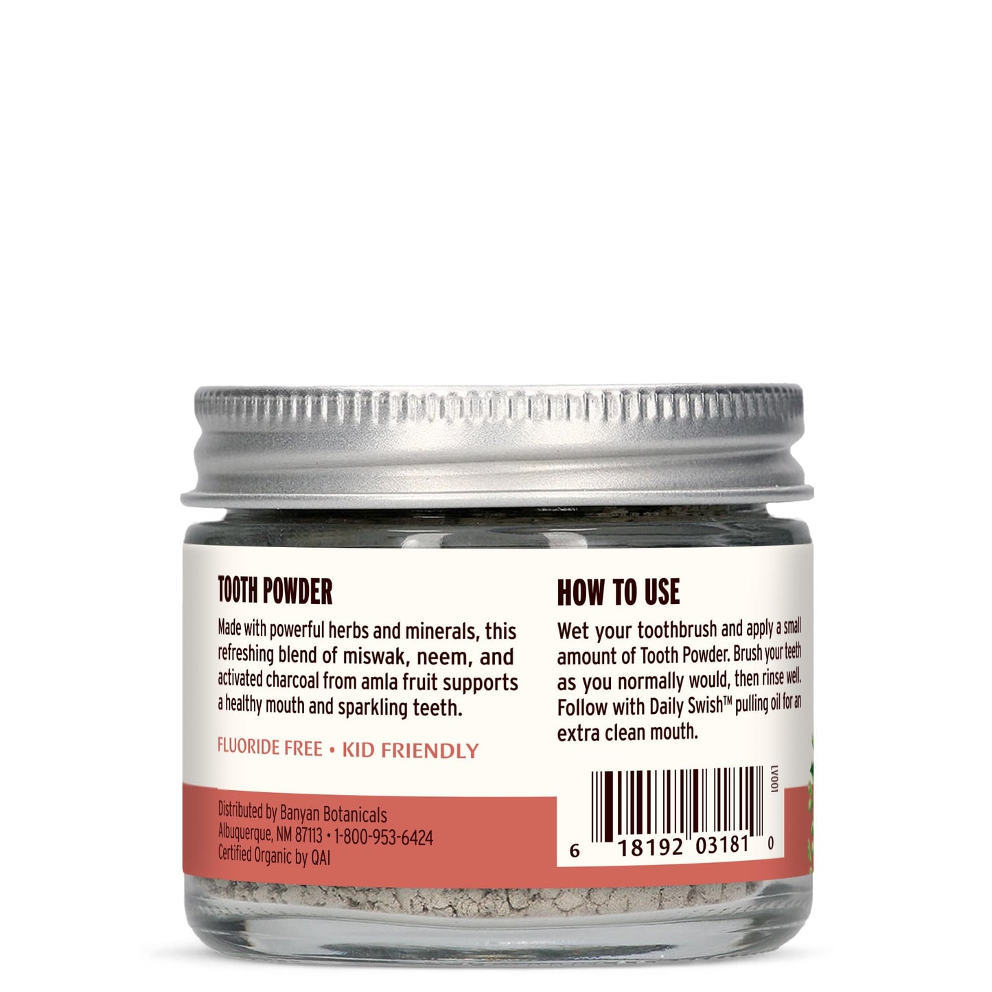 Banyan Botanicals Cinnamon Clove Tooth Powder – Fluoride-Free Ayurvedic Toothpaste