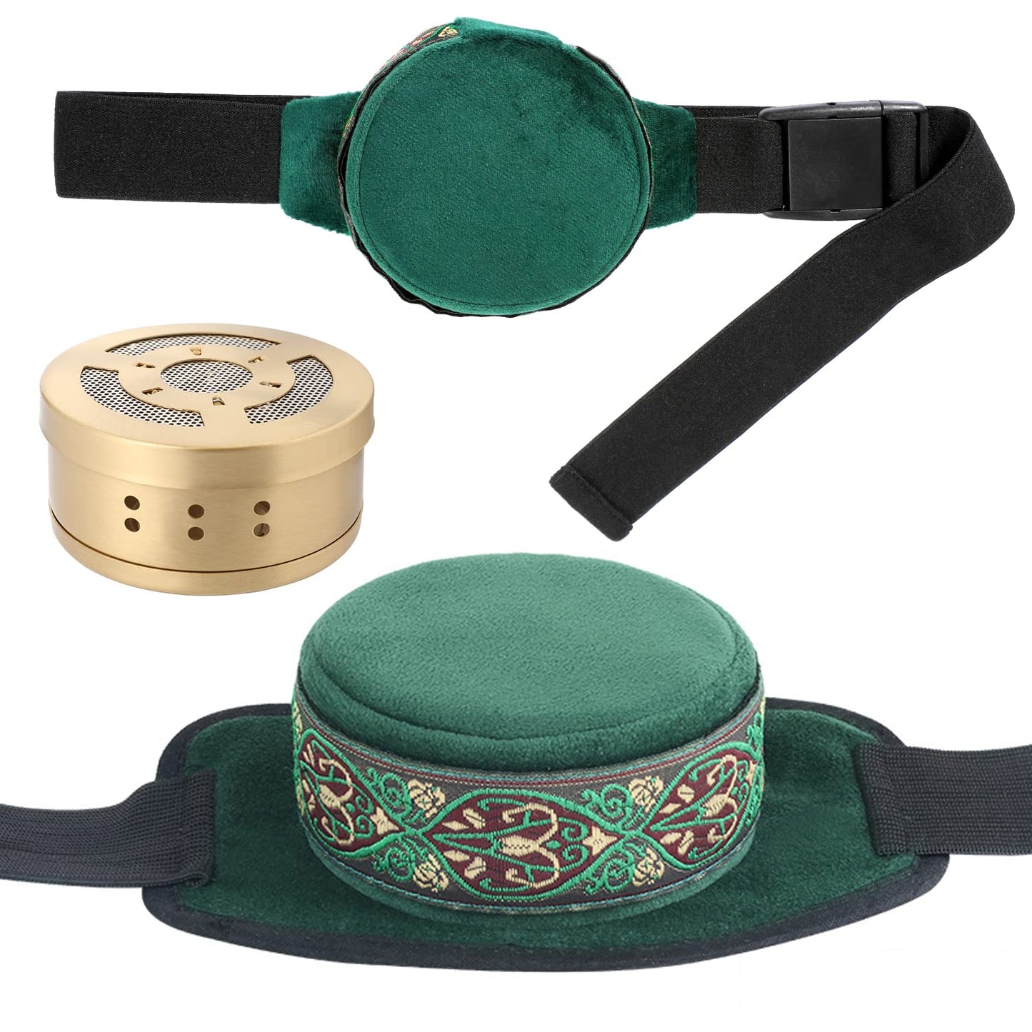 Barelove Smokeless Copper Moxa Box – Portable Moxibustion Therapy Bag (Not Include Moxa)