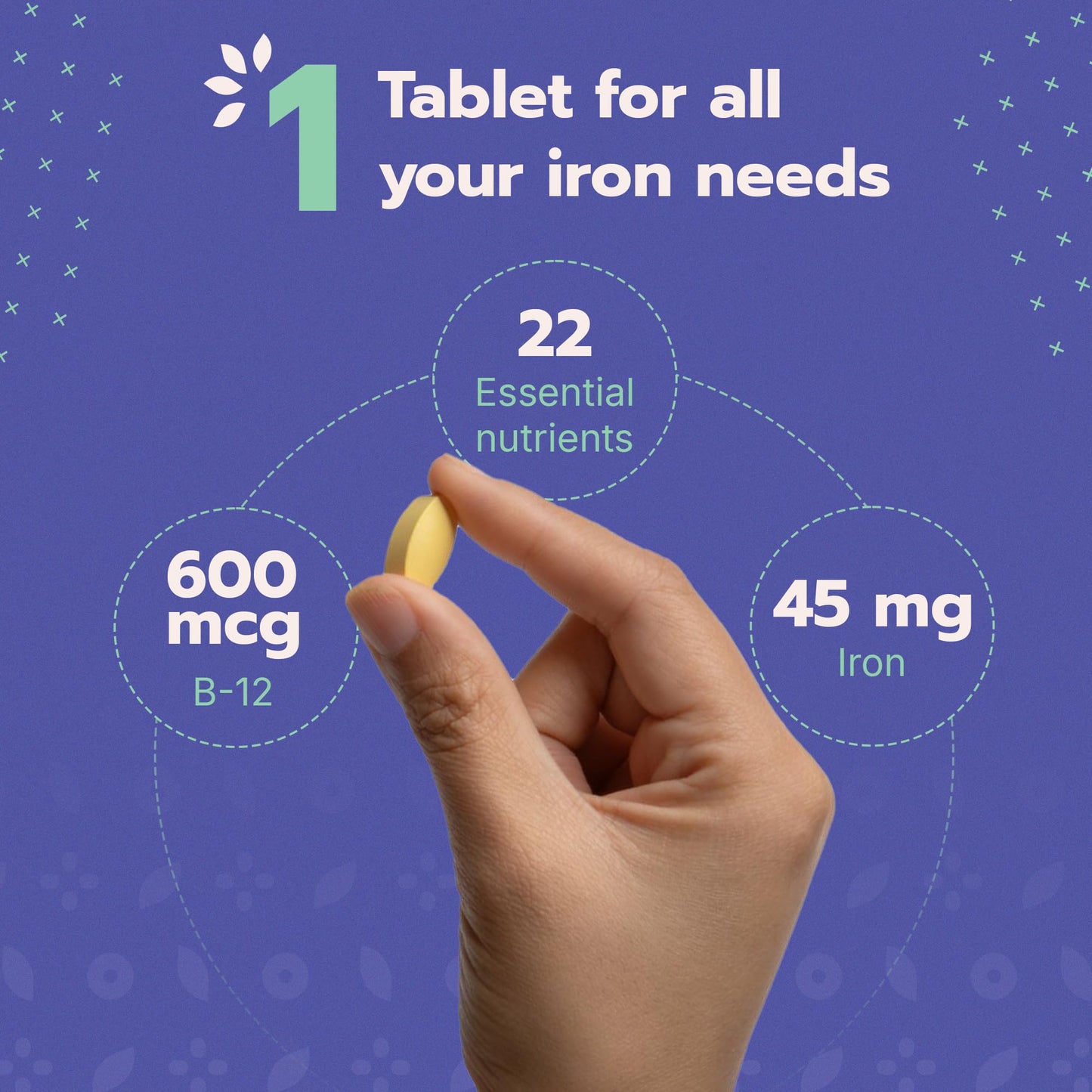 Bari Life Just One: Once Daily Bariatric Multivitamin with Iron – 90 Count for Gastric Sleeve & Bypass