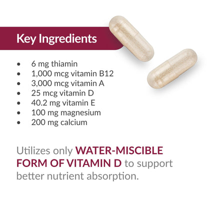 Bariatric Advantage Multi Formula Without Iron - High Potency Bariatric Multivitamin (540 Capsules)