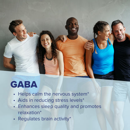 Superior Source GABA 100 mg – Sleep & Nervous System Support (Bariatric Friendly) - 100 Sublingual Tablets