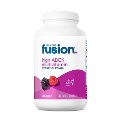 Bariatric Fusion Chewable Multivitamin – High ADEK for Duodenal Switch | Mixed Berry Flavor