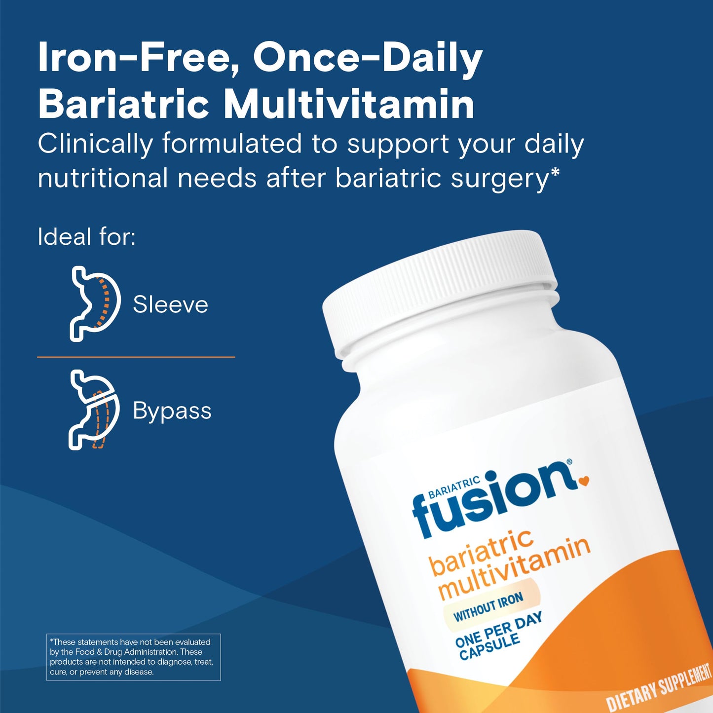 Bariatric Fusion Bariatric Multivitamin Without Iron | 1 Per Day