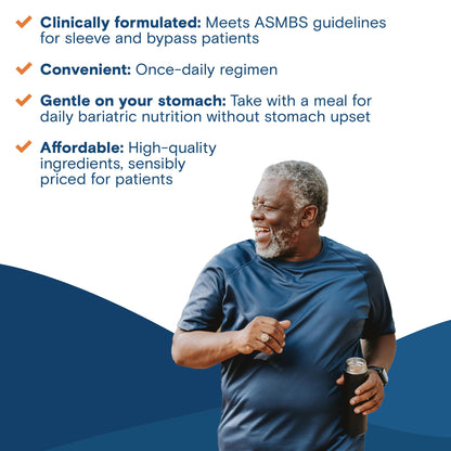 Bariatric Fusion Bariatric Multivitamin Without Iron | 1 Per Day