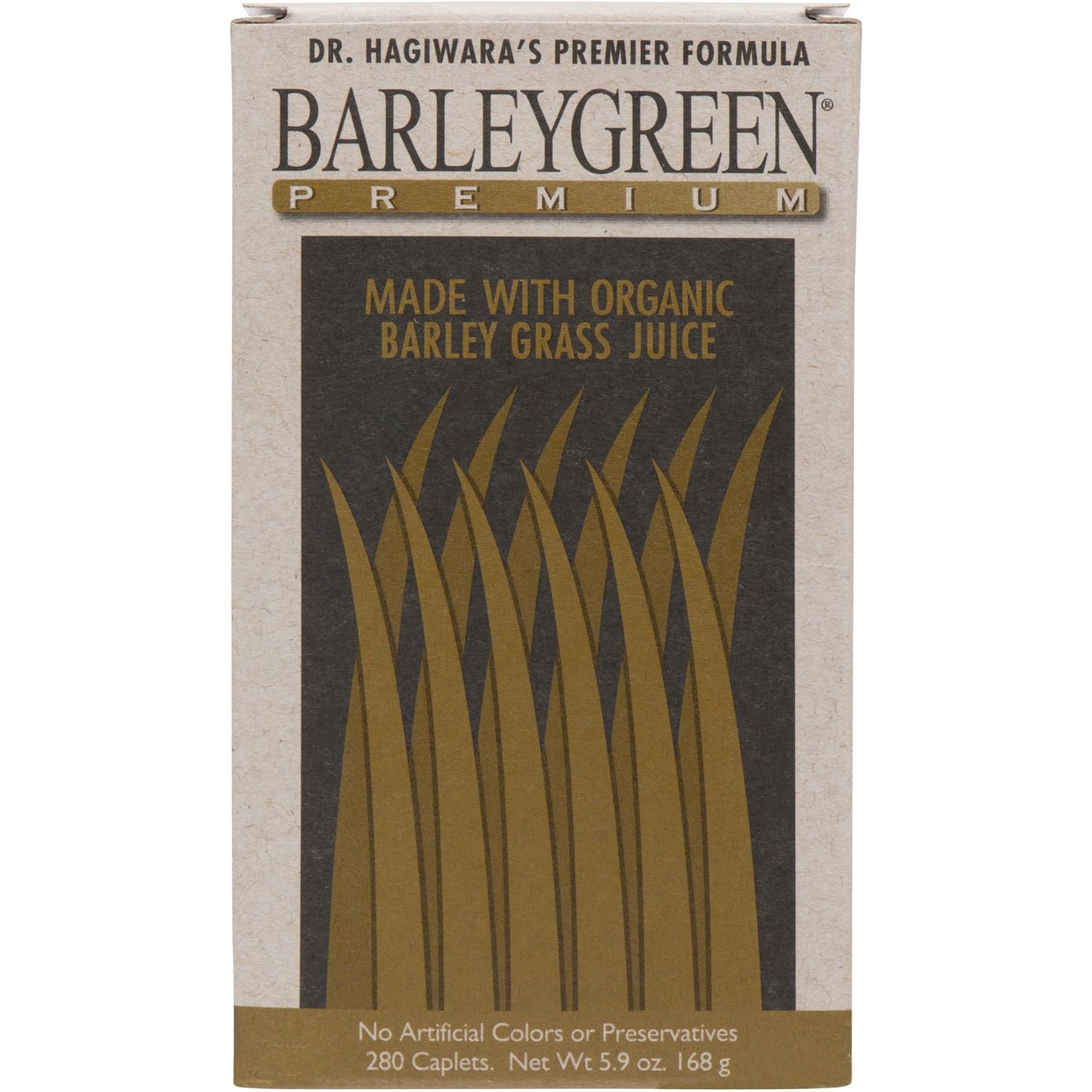 BARLEYGREEN Dr. Hagiwara's Original Premium with Kelp – Organic Barley Grass Juice Powder, 8.5 oz (240 g), 40 Servings